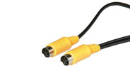 AV-Kabel mit S-Video Stecker