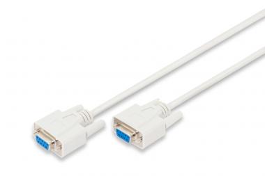 Datatransfer Anschlusskabel, D-Sub9/Bu - D-Sub9/Bu 