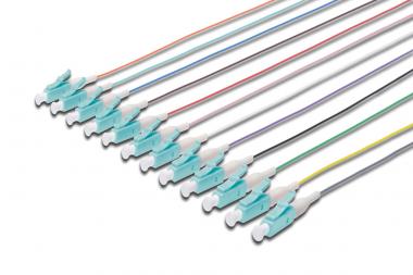 Raccords flexibles colorés LC simplex OM3 