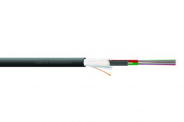 Installation Cable Indoor/Outdoor A/I-DQ (ZN) BH 9/125µ OS2, 24 fibers, CPR Dca, LSZH 