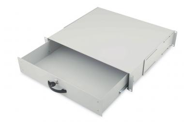 Tastatureinschub + Dokumentenablage für 483mm (19-Zoll)-Schränke 