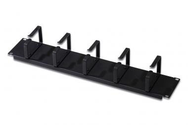 Panneau de rangement de câbles avec anneaux pour armoires de 483 mm (19 po), 2 UH 