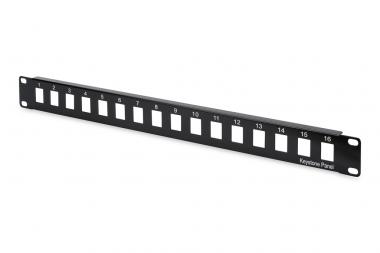 Panneau de brassage modulaire, 16 ports 