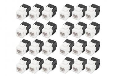 CAT 6 Keystone Modul, ungeschirmt, 24 Stk. 