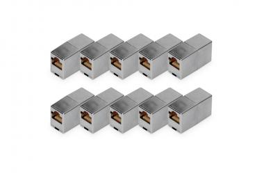 CAT 5e, Klasse D, RJ45 Modulare Kupplung, 10 Stk. 