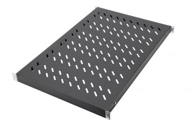 Étagères avec rails de fixation variables pour montage fixe dans les armoires de 483 mm (19 po) 