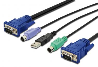 KVM-Kabel PS/2 für KVM-Konsolen 