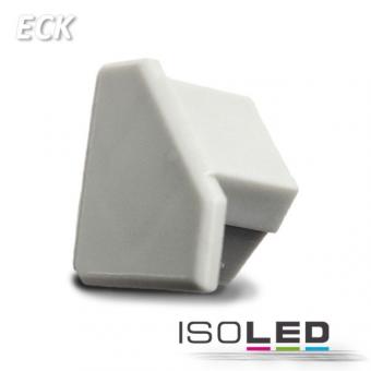 Endkappe für Profil ECK10, silber 