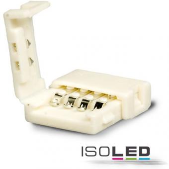Connecteur à clip pour ruban LED IP20 de 10mm de largeur, distance de pas >12mm 
