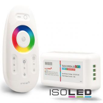 Wireless Touch RGB Funk-Controller, 2,4GHz, 3x 4A, 12-24V DC 