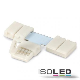 Flexband Clip-T-Verbinder, 4-polig, weiß, für Breite 10mm 