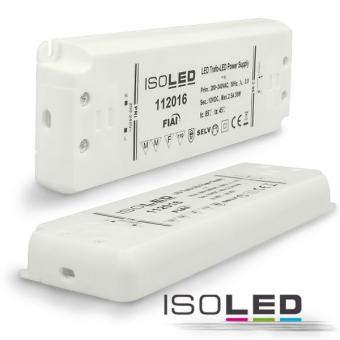 Transformateur LED 12V/DC, 0-30W, ultraplat 