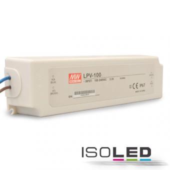 Transformateur MW LPV 12V/DC, 0-100W, IP67 