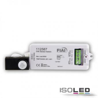 LED PIR Bewegungs-Sensor mit Sensorkopf, Reichweite 3m, 230V, max. 500W 