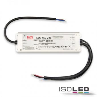 LED Trafo MW ELG-150-24B 24V/DC, 0-150W, 1-10V dimmbar, IP67 