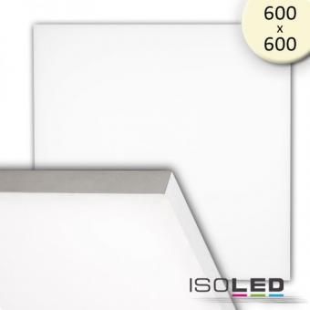 Panneau LED sans cadre, 600 x 600mm, 50W, diffus, blanc chaud 