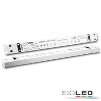 Transformateur LED 12V/DC, 0-30W, slim 