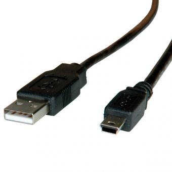 USB 2.0 Kabel, Typ A zu 5-Pin Mini 