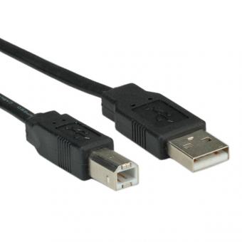 Câble plat pour ordinateur portable USB 2.0, type A à B 