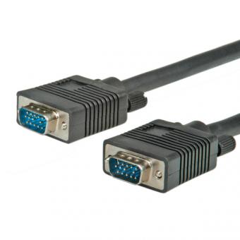 Câble VGA HD15, mâle/mâle 