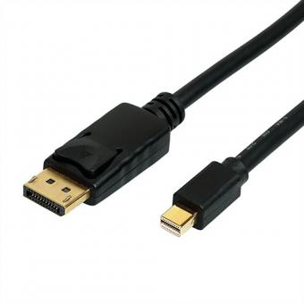 Câble Mini DisplayPort, v1.3/v1.4, Mini DisplayPort vers DisplayPort, noir 
