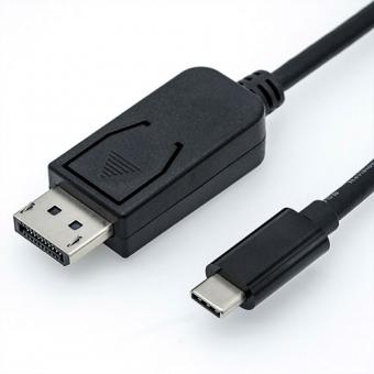 Câble adaptateur USB Type C vers DisplayPort, v1.2, mâle/mâle 