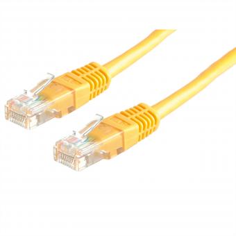 Câble de raccordement UTP, Cat. 6 (classe E), jaune, 7m 