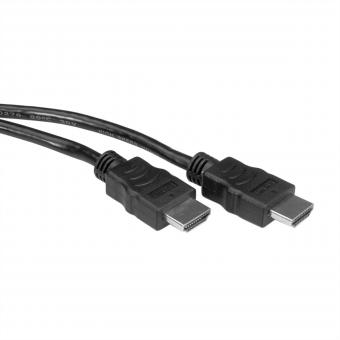Câble HDMI haute vitesse avec Ethernet, HDMI ST - HDMI ST, noir, 5m 