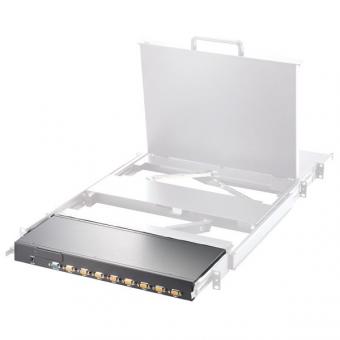 19-Zoll-KVM-Umschalter, VGA, 1 User, PS/2 und USB 