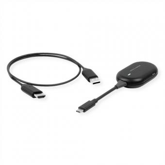 Drahtloses P2P-Anzeige-Dongle-Set, Tx+Rx, HDMI, 1080p, 20m 