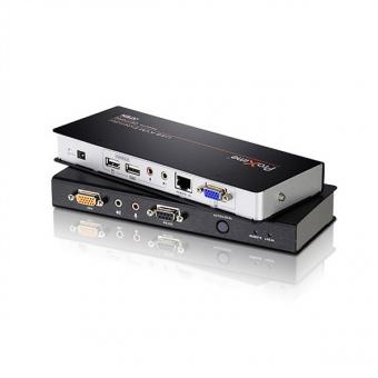CE770 Prolongateur KVM VGA, USB, Audio, RS232, 300m 