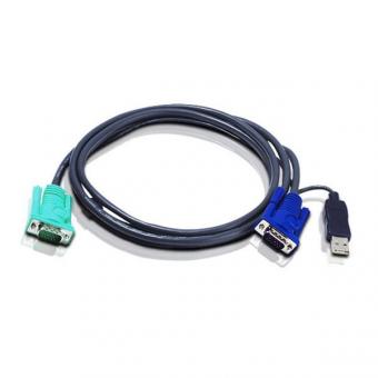 KVM-Kabel, VGA, USB 