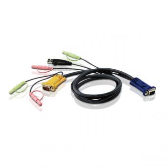 Câble KVM, VGA, USB et audio 