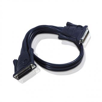 2L-1715 Daisy Chain KVM Cable, noir, 15,0m 