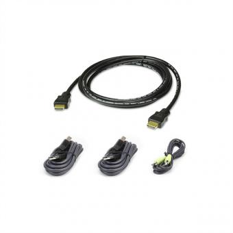 2L-7D02UHX4 Kit de câbles KVM sécurisé HDMI USB 