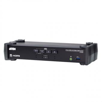 Commutateur KVMP HDMI 4K 4 ports USB 3.0 