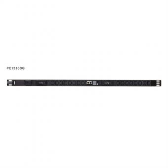 PE1316SG 0U Basis PDU mit Messfunktion und Überspannungsschutz 