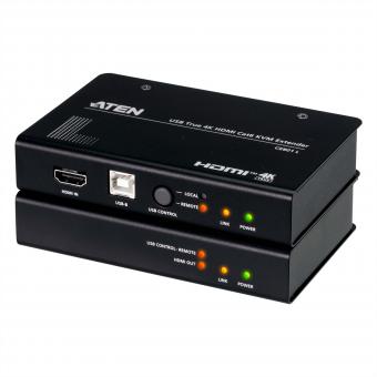 CE801 USB True 4K HDMI Cat 6 KVM Extender 
