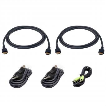 2L-7D02UH21X5 Secure HDMI Dual Display KVM Cable Kit 