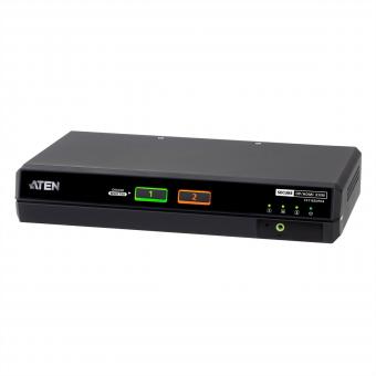 CS1182DPH4 2-Port USB 5K DP/HDMI, Single Display Universal Secure KVM Switch 