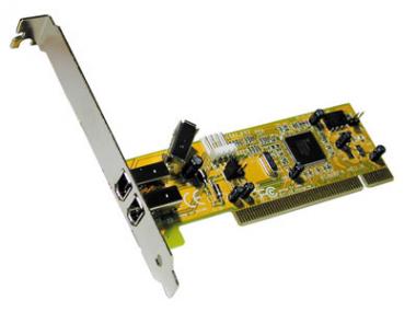Carte EX-6450 PCI, FireWire bulk (sans Ulead Vidéo), 3 ports 