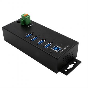 Hub USB 3.2 Gen1 à 4 ports, protection de surtension 15KV ES, EX-1186HMVS-2 