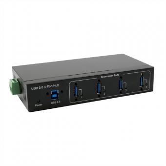 EX-11224HMVS HUB métal 4 ports USB 3.2 Gen 1 VIA VL811+ Chipset 