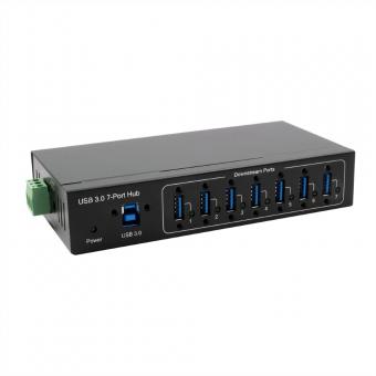 EX-11227HMVS HUB métal 7 ports USB 3.2 Gen 1 VIA VL811+ Chipset 