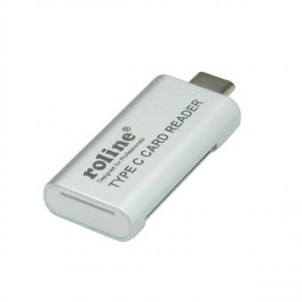 Mobiler Kartenleser USB Typ C, SD/MicroSD 