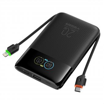 Powerbank W1211A 10000mah Black 
