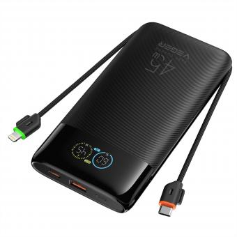 Powerbank W2085S 20000mah Black 