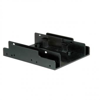 Montageadapter, Bauform 3,5-Zoll, Rahmen für 2x 2,5-Zoll HDD 