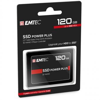 SSD Intern X150 120GB, SSD Power Plus, 2.5 Zoll, SATA III 6GB/s 