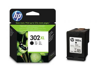 HP Druckpatrone, schwarz, Nr. 302XL 